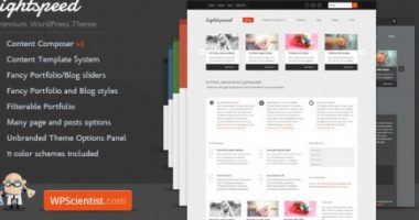 Lightspeed WordPress Theme