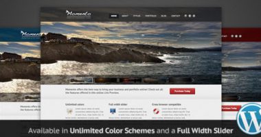 Momento – Premium business wodpress themes