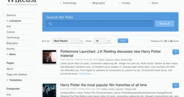 Wikeasi – WooThemes wiki themes