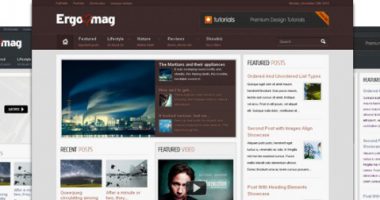 Ergomag – Elegant WordPress theme