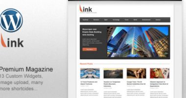 Link – Clean Magazine WordPress theme