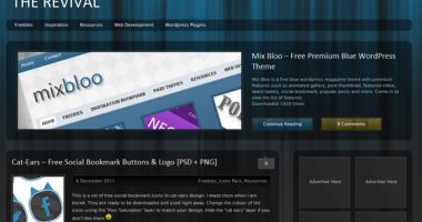 The Revival – Free Premium Dark Theme(汉化)