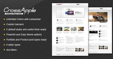 Cross Apple – Clean Business WordPress Theme