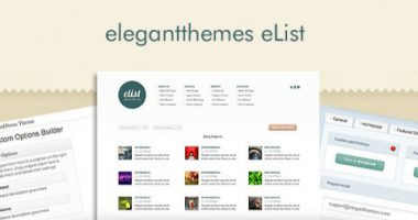 eList – elegantthemes wordpress theme