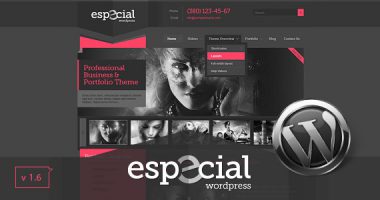 Especial v1.6 – Business & Portfolio WordPress Theme