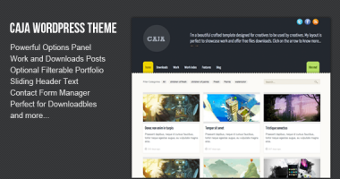 Caja wordpress 中文汉化版