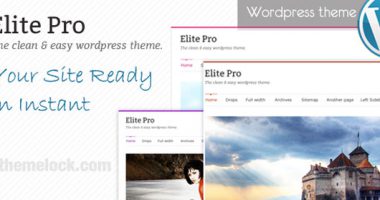 Elite Pro InkThemes商业WordPress主题[2.1]