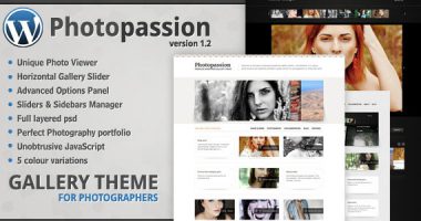 Photopassion WordPress图片相册主题[1.2.3]