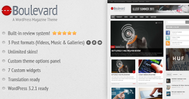 Boulevard ThemeForest杂志型WordPress主题[1.0.2]