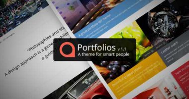 Portfolios 商业展示类WordPress主题[1.1]