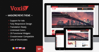 Voxis 响应式新闻杂志型WordPress主题[1.1]