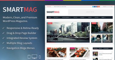 SmartMag 响应式视网膜级WordPress杂志型主题[1.5.1]