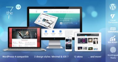The7 响应式多用途WordPress主题[更新至4.4.4]