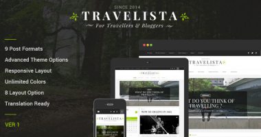 Travelista – WordPress博客主题[1.0.5]