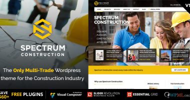 Spectrum – 多用于商业企业WordPress主题[1.0.8]