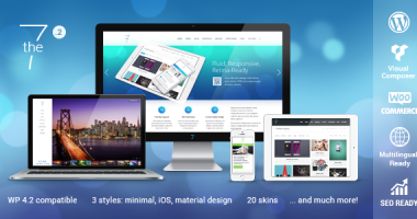 The7 – 响应式多用途WordPress主题[更新至The7.2 v2.1.2]