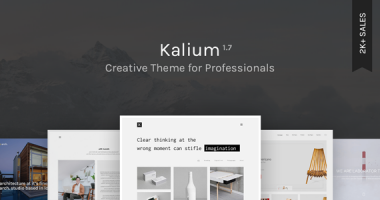 Kalium – 专业创意性WordPress主题[1.7.2]