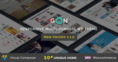 Gon | Responsive Multi-Purpose WordPress Theme