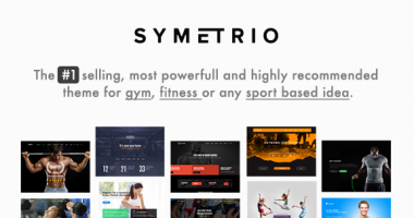 Symetrio – 多用途运动、健生类WordPress主题[汉化版]