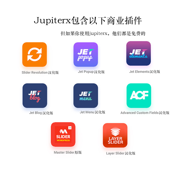 Jupiterx 多用途WordPress汉化破解主题1.25