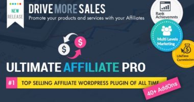 Ultimate Affiliate Pro WordPress插件5.9