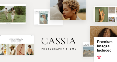 Cassia – Photography Portfolio Theme