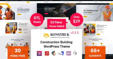 Konstruk – Construction WordPress Theme