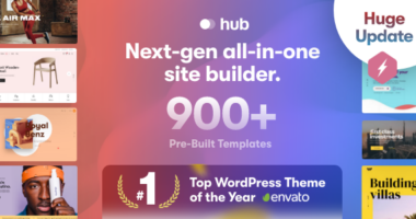 Hub – Responsive Multi-Purpose WordPress Theme