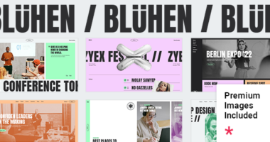 Blühen – Event & Conference WordPress Theme