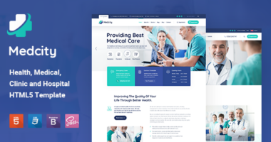 Medcity – Health & Medical HTML5 Template