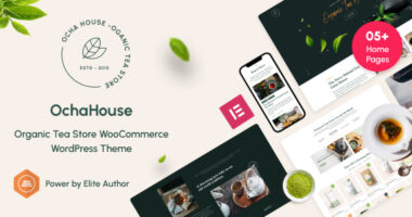 OchaHouse – Organic Tea Store WooCommerce WordPress Theme