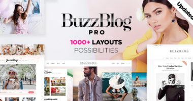 Buzz – Lifestyle Blog & Magazine WordPress Theme