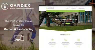 Gardex | Landscaping & Gardening WordPress Theme