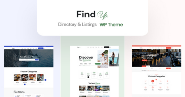 Findup – Directory & Listing WordPress Theme + RTL