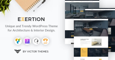 Exertion – Architecture & Interior Design WordPress Theme
