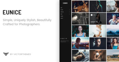 Eunice – Photography Portfolio WordPress Theme