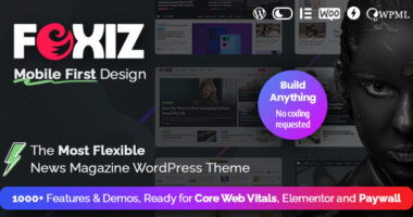 Foxiz – WordPress Newspaper News and Magazine