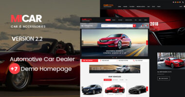 Micar –  Auto Dealer RTL WooCommerce WordPress for Car and Moto Theme