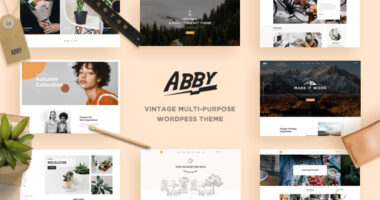 Abby – Vintage Multi-purpose WordPress Theme