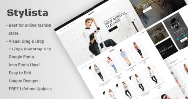 Stylista – Responsive Fashion WooCommerce WordPress Theme