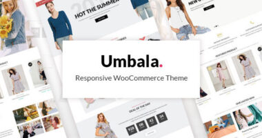 Umbala – Fashion & Clothing Store WooCommerce Theme