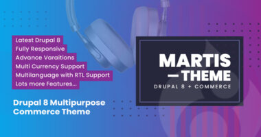 Martis Drupal 9 Multipurpose Commerce Theme