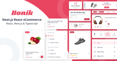 Bonik – React eCommerce Template with NextJS