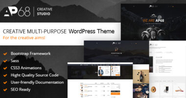 AP68 – Creative Multi-Purpose WordPress Theme