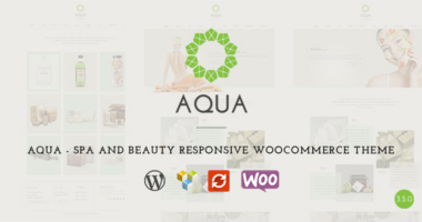 Aqua – Spa and Beauty Responsive WooCommerce WordPress Theme