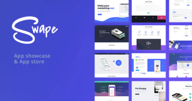 Swape – App Showcase & App Store WordPress Theme