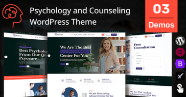 Psyocare – Psychology and Counseling WordPress Theme
