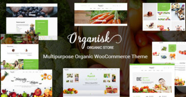 Organisk – Multipurpose Organic WooCommerce Theme