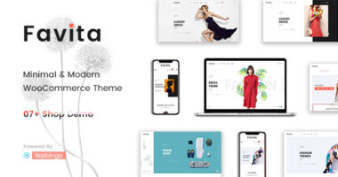 Favita – Fashion WooCommerce WordPress Theme