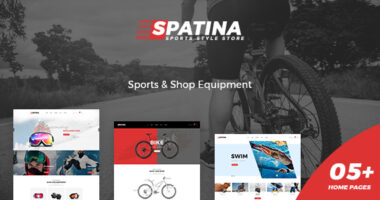 Spatina – Sports Store WooCommerce WordPress Theme